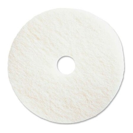 Sp Richards Genuine Joe 14" Polishing Pad, White, 5 Per Case GJO90513